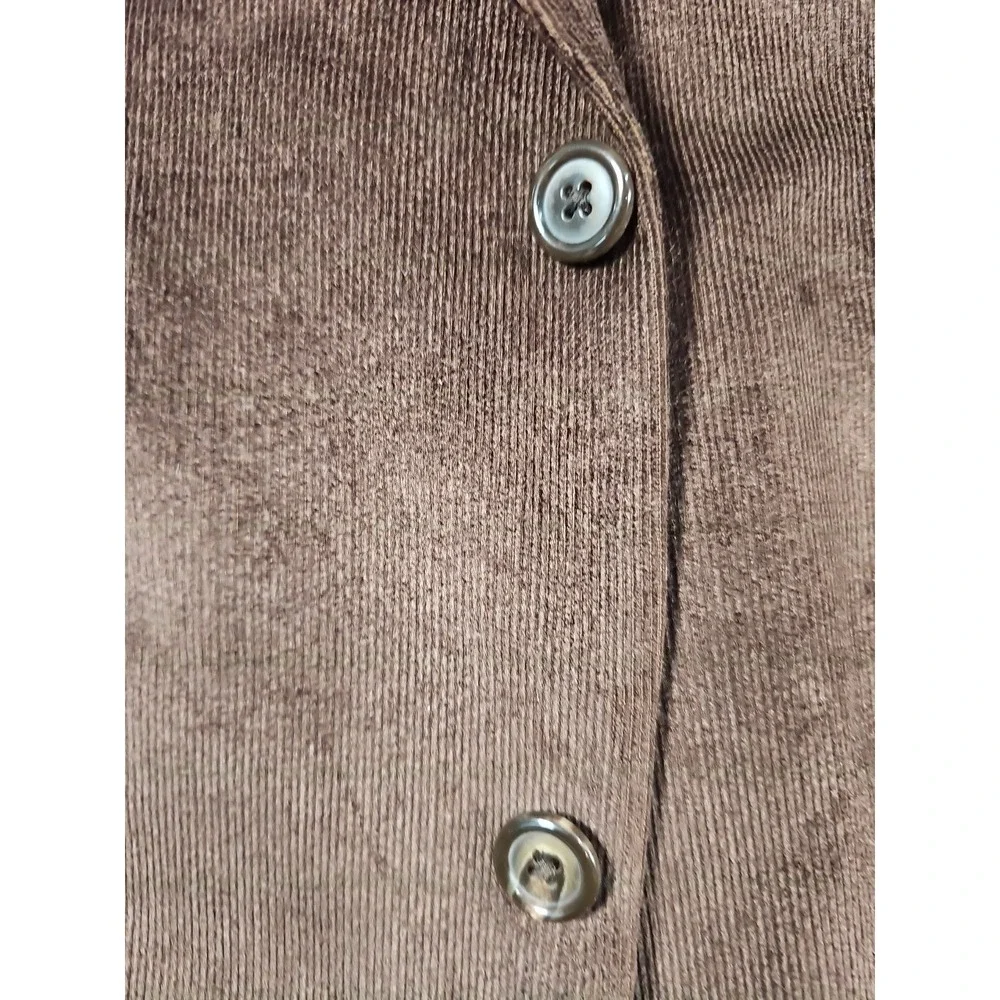 Jos A Bank Corduroy‎ Blazer Chocolate Brown Sport Coat Mens 46R 2-Button Vtg